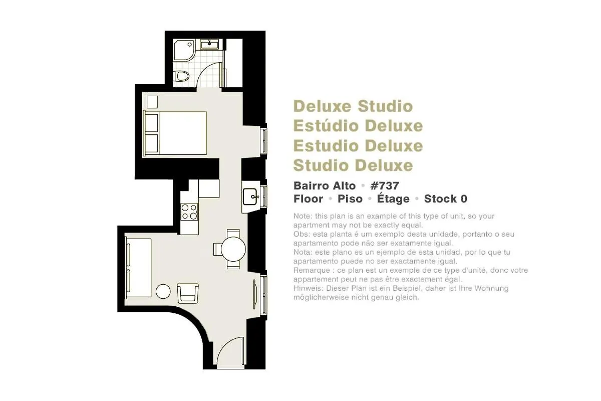 Lisbon Serviced Apartments - Bairro Alto 0*,  Portugalia